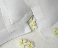 Linen for the bedroom and bath